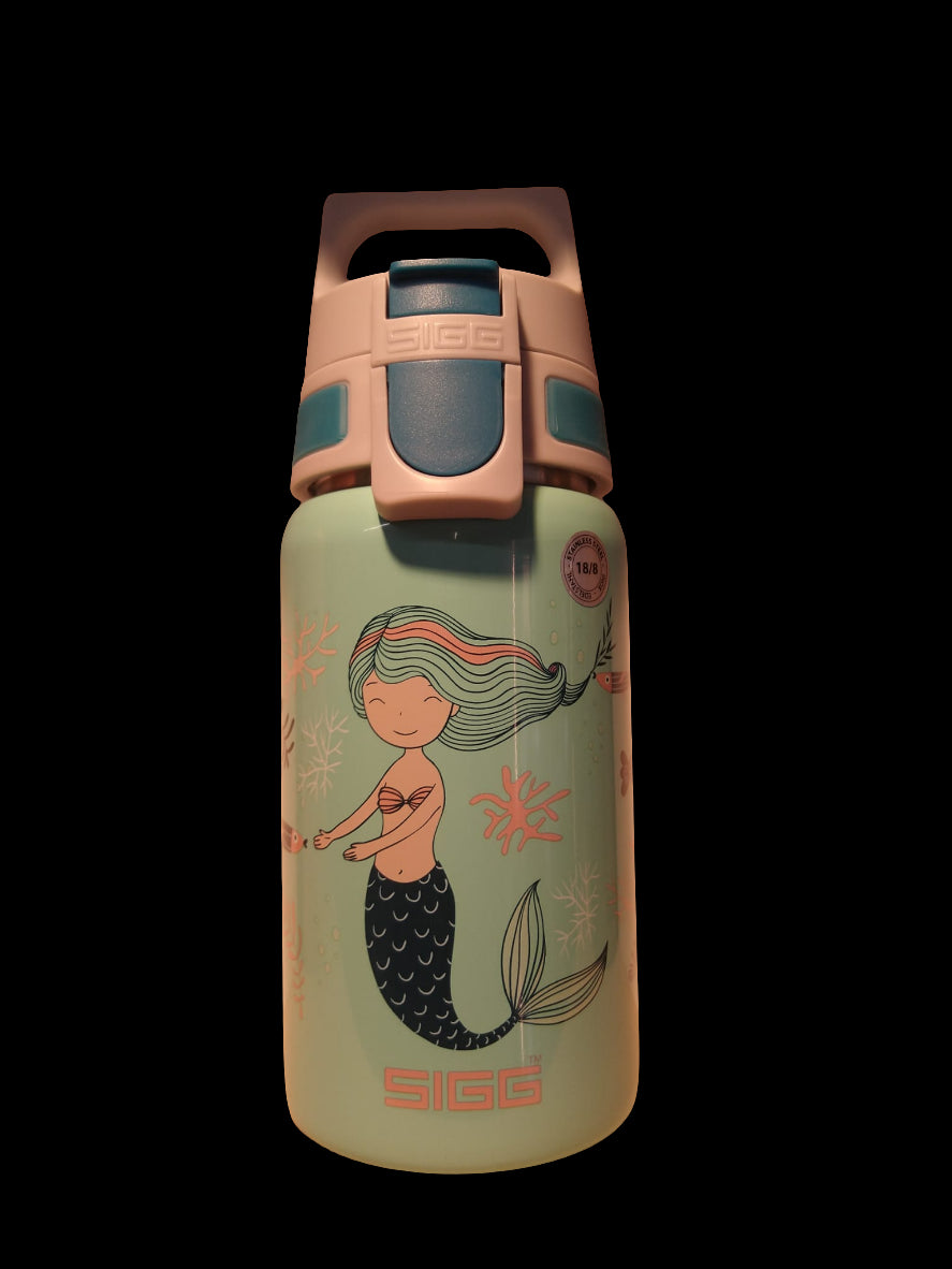 Borraccia SIGG in acciaio 0.50 lt - Sirena verde acqua